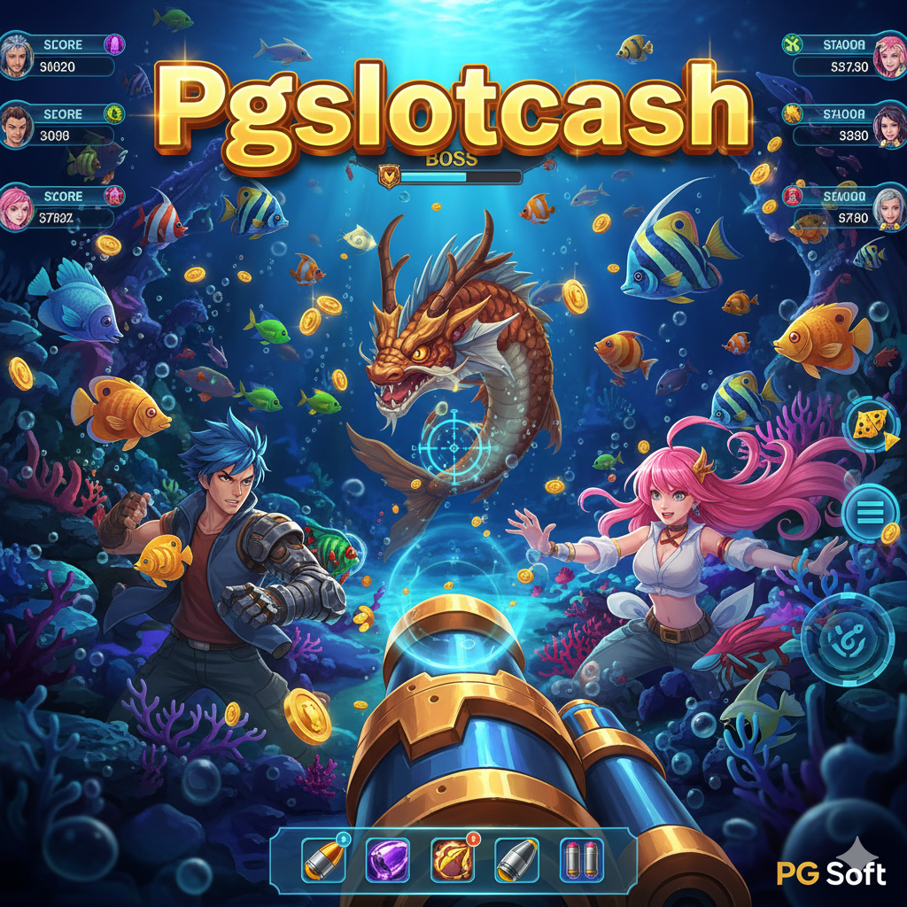 Pgslotcash สนุกไปกับ Joker Fishing